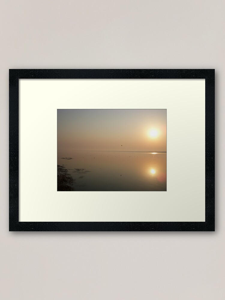 Thumbnail 1 of 7, Framed Art Print, The Sun Versus The Sea designed and sold by Anthropolog.