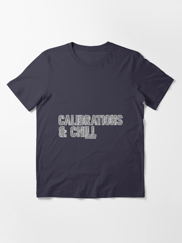 Alternate view of Mass Effect Garrus Calibrations & Chill Essential T-Shirt