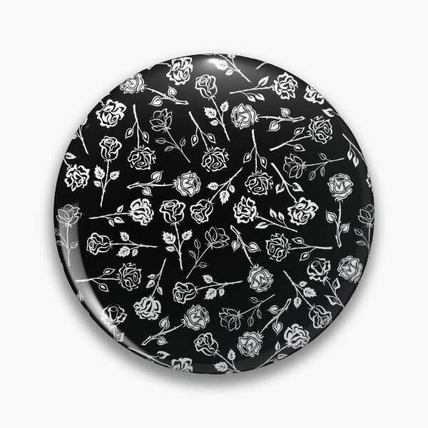 Item preview, Black and White Roses Abstract Pattern designed and sold by porterpouts.