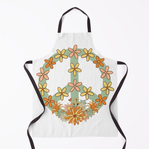 Item preview, Retro Peace Daisies designed and sold by Violet Grant.