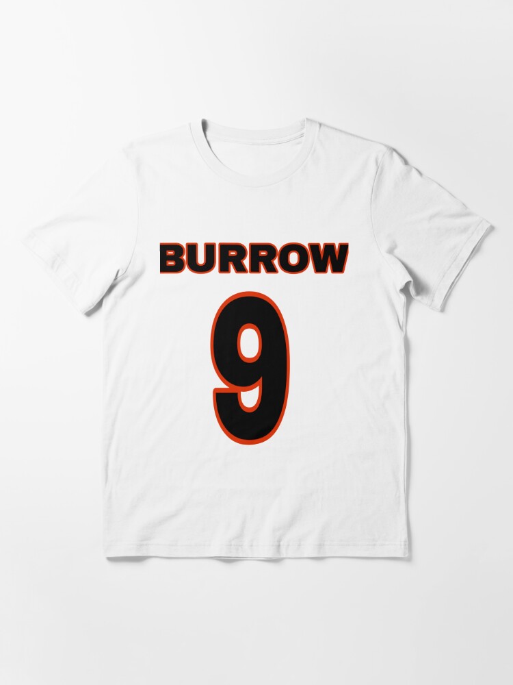 Official Number 9 Joe burrow jersey number graphic shirt,tank top, v-neck  for men and women