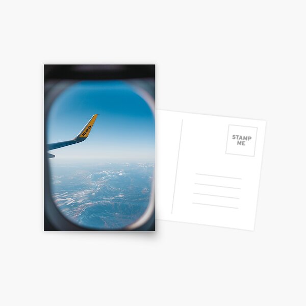 Southwest Airlines Airplane Window Postcard