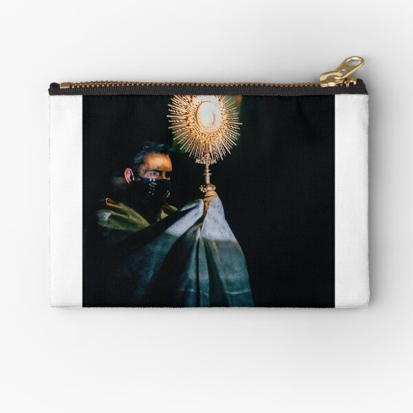 Eucharist, Catholic, Adoration Zipper Pouch