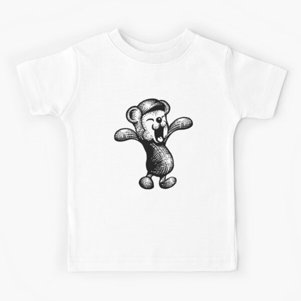 Black and white Bear Cubs Kids T-Shirt for Sale by fauniina