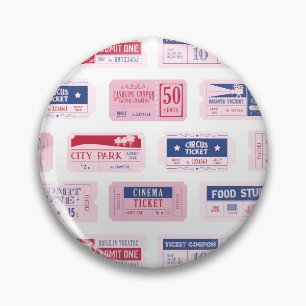 Item preview, Pink Ticket Collage designed and sold by Lexanna.