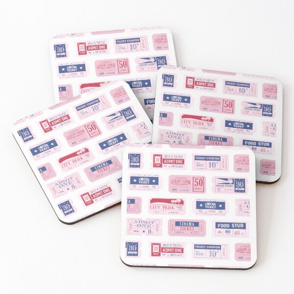 Item preview, Pink Ticket Collage designed and sold by Lexanna.
