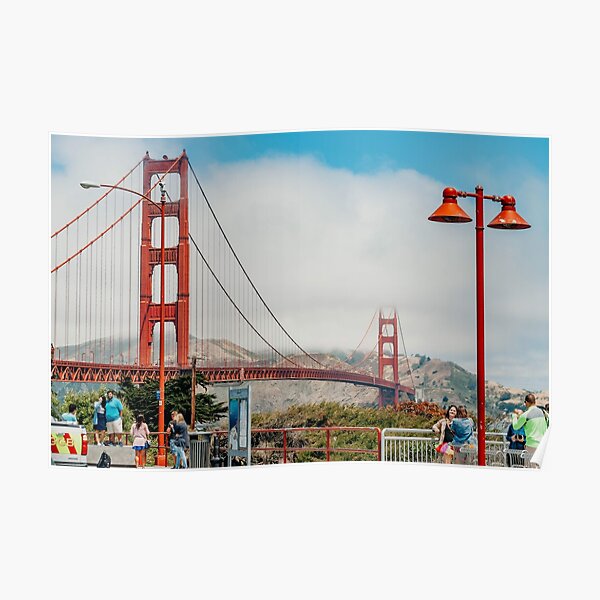 Golden Gate Bridge San Fransisco - Sammy K Photography Poster