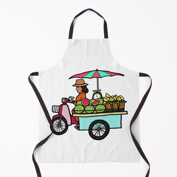 Item preview, Street food motorcycle selling tropical fresh fruit, Thailand. designed and sold by Nalidsa Sukprasert.