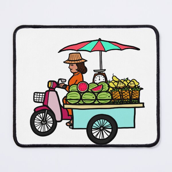 Item preview, Street food motorcycle selling tropical fresh fruit, Thailand. designed and sold by Nalidsa Sukprasert.