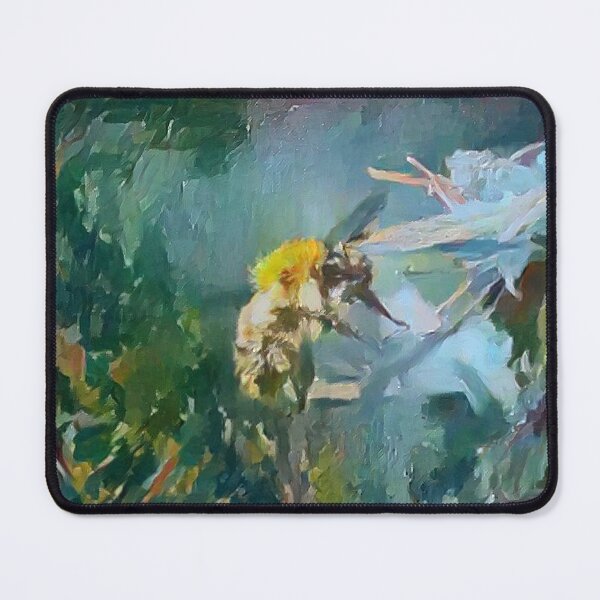 Item preview, Bee In Flight, Watercolor designed and sold by BearBeeArt.