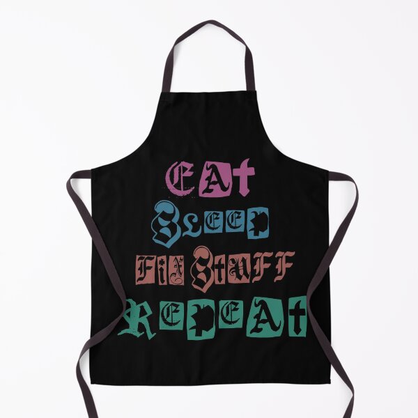 Item preview, eat sleep fix stuff repeat designed and sold by Chatchot.