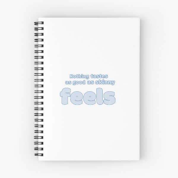 Item preview, Nothing tastes as good as skinny feels designed and sold by LetterByNobody.