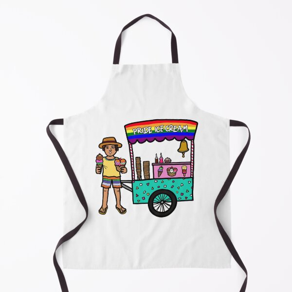 Item preview, Street food vendor selling gay pride ice cream designed and sold by Nalidsa Sukprasert.