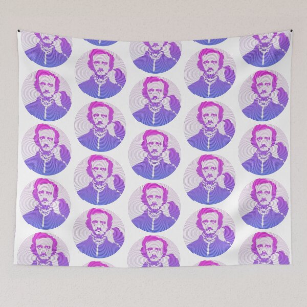 Item preview, Edgar Allen Poe Spiral designed and sold by Lil-Bit-Batty.