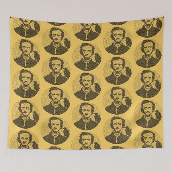 Item preview, Edgar Allen Poe Spiral designed and sold by Lil-Bit-Batty.