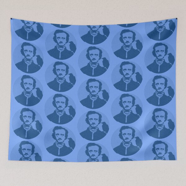 Item preview, Edgar Allen Poe Spiral designed and sold by Lil-Bit-Batty.