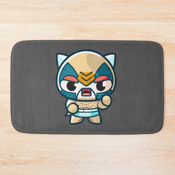 Artikelvorschau, Lucha Libre Katzen | Mexikanische Wrestling | Kawaii-Katzen | Chibi-Katzen | Anime-Katzen | Lucha Libre Katzen 040 entworfen und verkauft von Catcosm.