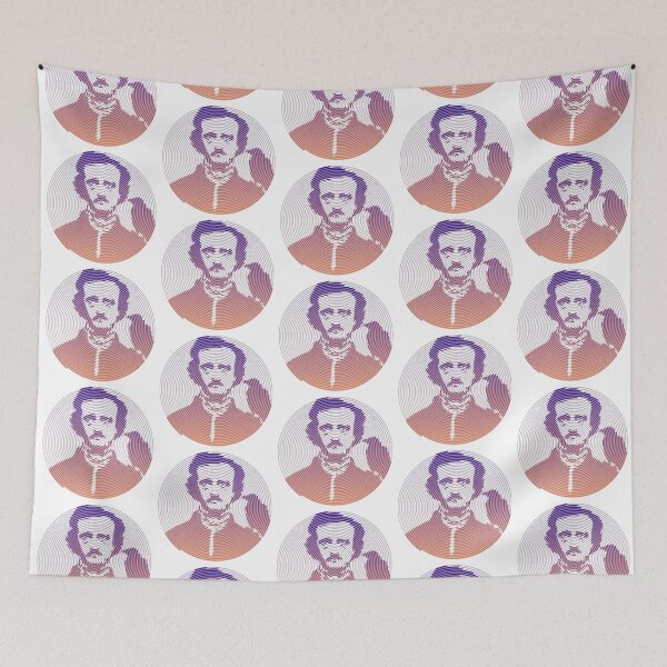 Item preview, Edgar Allen Poe Spiral designed and sold by Lil-Bit-Batty.