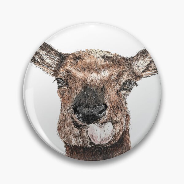 Item preview, Sassy Elk with Tongue Out designed and sold by howdoyouduke.
