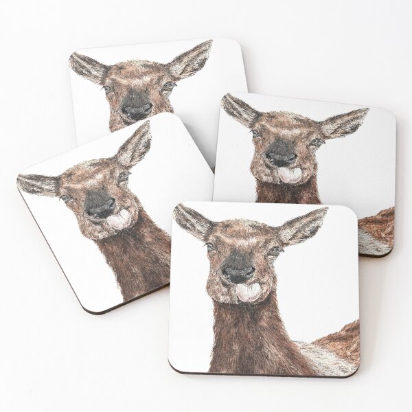Item preview, Sassy Elk with Tongue Out designed and sold by howdoyouduke.