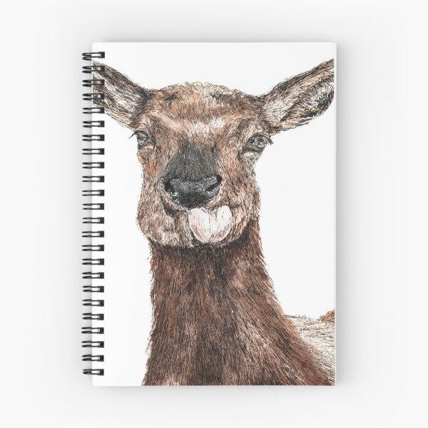 Item preview, Sassy Elk with Tongue Out designed and sold by howdoyouduke.