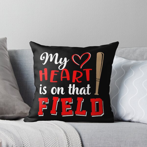 Item preview, My heart is on that baseball field designed and sold by Spreading Smile.