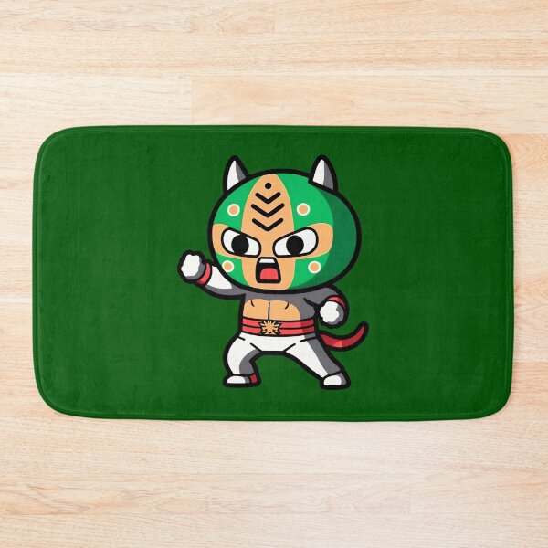 Artikelvorschau, Lucha Libre Katzen | Mexikanische Wrestling | Kawaii-Katzen | Chibi-Katzen | Anime-Katzen | Lucha Libre Katzen 046 entworfen und verkauft von Catcosm.
