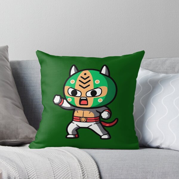 Artikelvorschau, Lucha Libre Katzen | Mexikanische Wrestling | Kawaii-Katzen | Chibi-Katzen | Anime-Katzen | Lucha Libre Katzen 046 entworfen und verkauft von Catcosm.