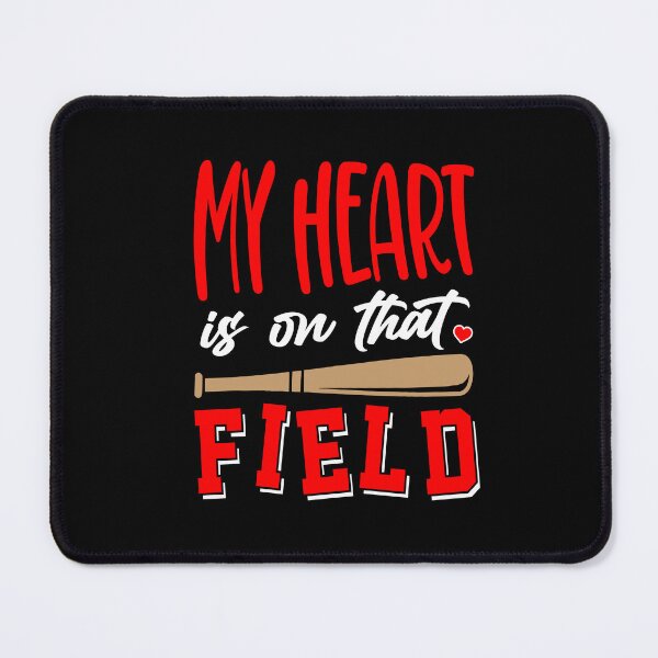 Item preview,  My heart is on that baseball field designed and sold by Spreading Smile.