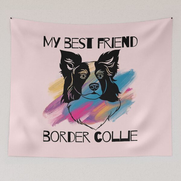 Item preview, Border Collie designed and sold by ChachiArts.