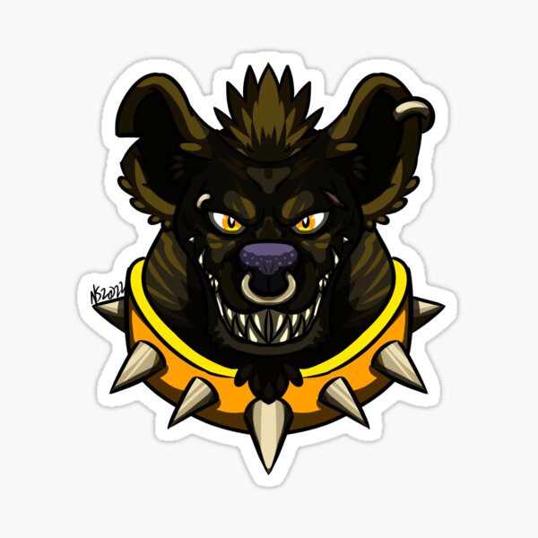 Item preview, Bad Gnoll: Black Lightning Shaded designed and sold by Nat-cha.