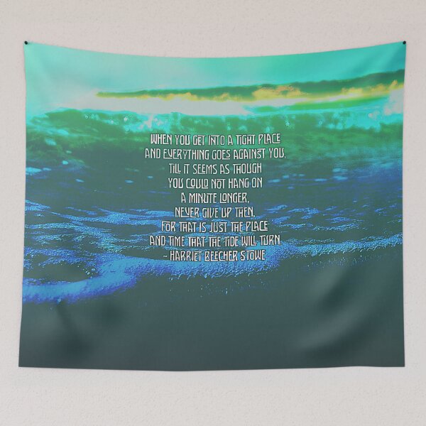 Item preview, The Tide Will Turn designed and sold by Emilyromrell.
