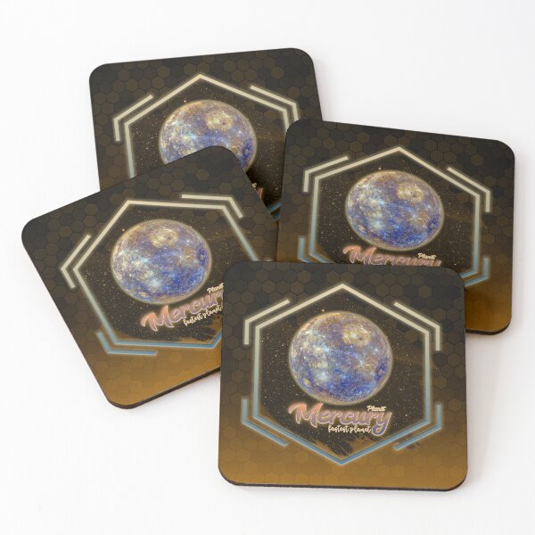 Item preview, Planet Mercury Artwork for Astronomy Lovers  designed and sold by DaVinciFeather.