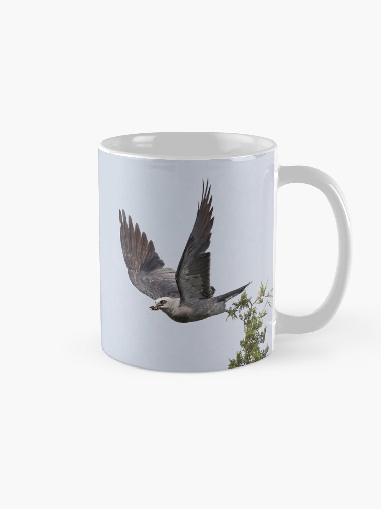 Thumbnail 5 of 6, Coffee Mug, Mississippi kite with its prey designed and sold by Puttaswamy Ravishankar.