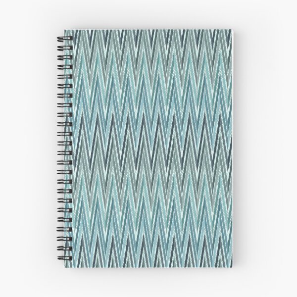 Item preview, Retro zigzag pattern. Gray-blue ornament. designed and sold by marinaklykva.
