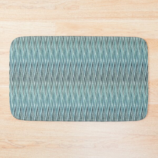 Item preview, Retro zigzag pattern. Gray-blue ornament. designed and sold by marinaklykva.