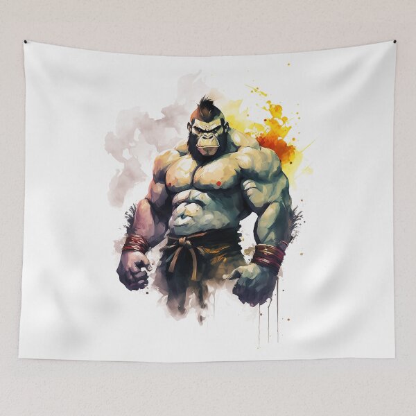 Item preview, Gorilla Fighter Warrior designed and sold by Logic72.