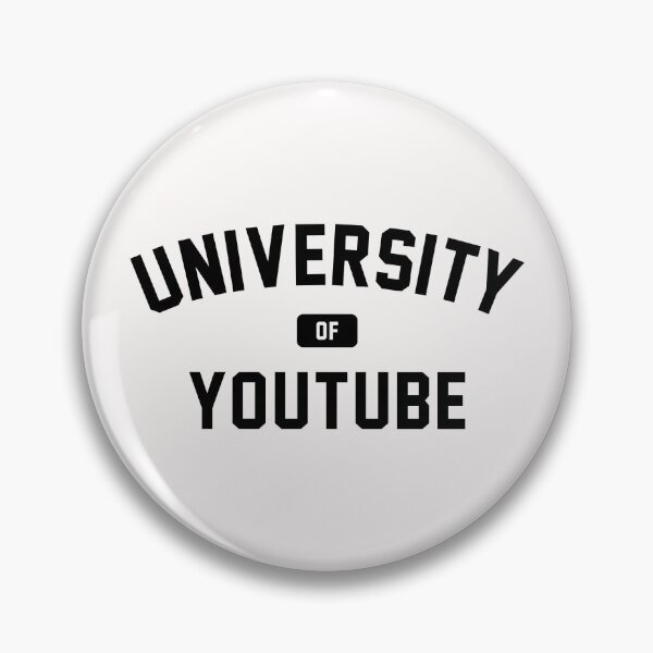 Artikelvorschau, Universität von YouTube / Schwarz entworfen und verkauft von PEK1787.