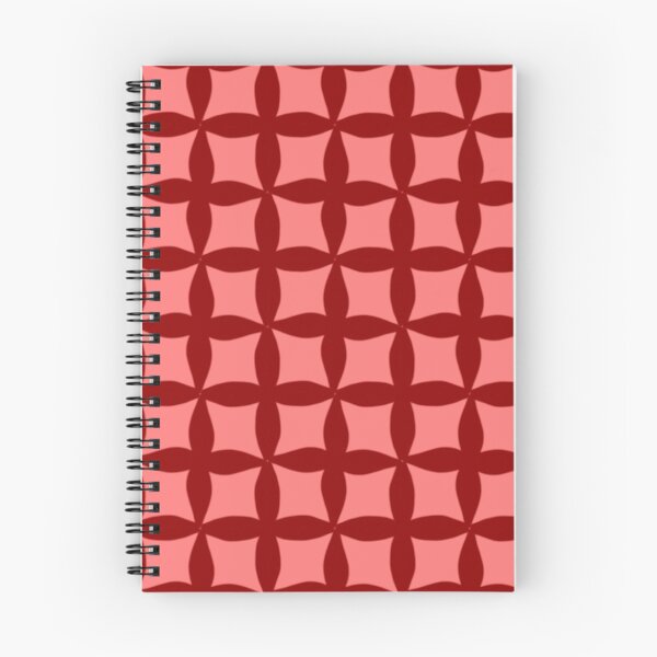 Item preview, Red geometric seamless pattern designed and sold by Obsessionforart.