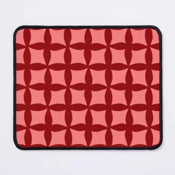 Item preview, Red geometric seamless pattern designed and sold by Obsessionforart.