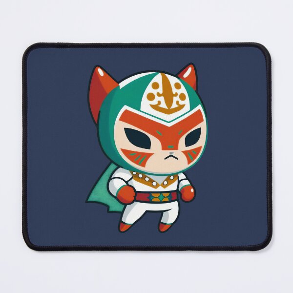 Artikelvorschau, Lucha Libre Katzen | Mexikanische Wrestling | Kawaii-Katzen | Chibi-Katzen | Anime-Katzen | Lucha Libre Katzen 05 entworfen und verkauft von Catcosm.