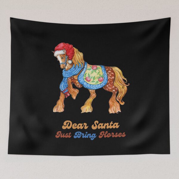 Item preview, Dear Santa Just Bring Horses designed and sold by AmberSiraj.