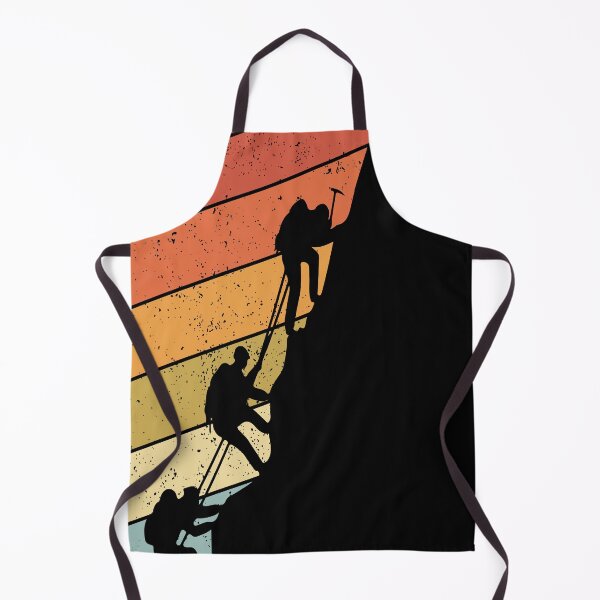 Item preview, Climbing Silhouette on Distressed Rainbow designed and sold by sweetbelle.