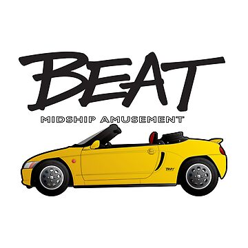 Honda Beat" Sticker for Sale by altomobi | Redbubble