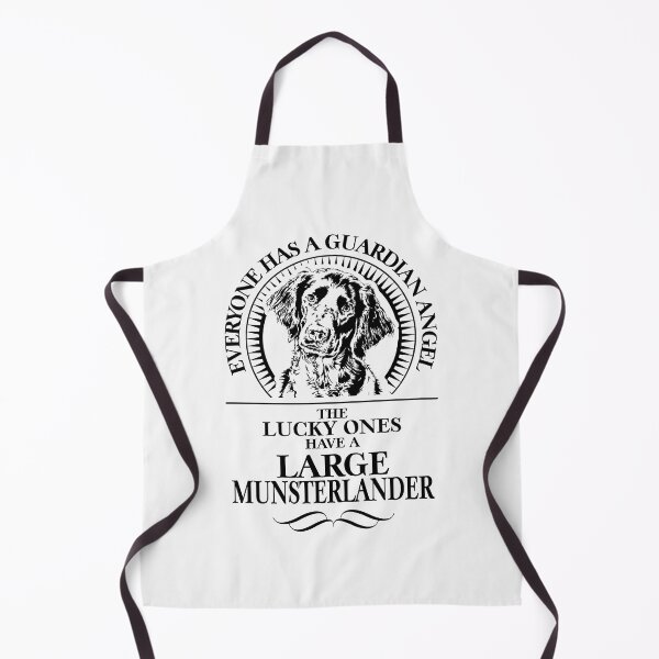 Item preview, Large Munsterlander Guardian Angel Dog Saying designed and sold by dogarts.