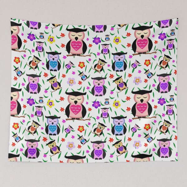 Item preview, Cute Owl Pattern designed and sold by rainsdesigns.
