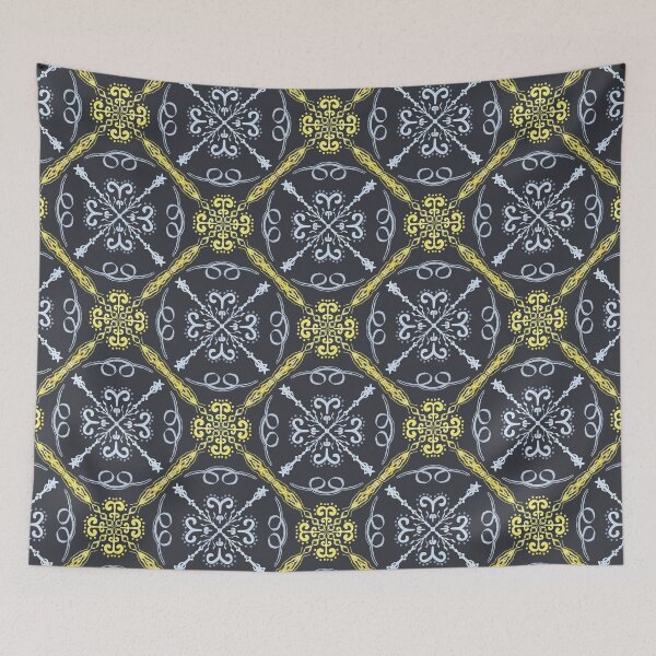 Item preview, Silver and Gold Lattice designed and sold by Jane Izzy Designs.