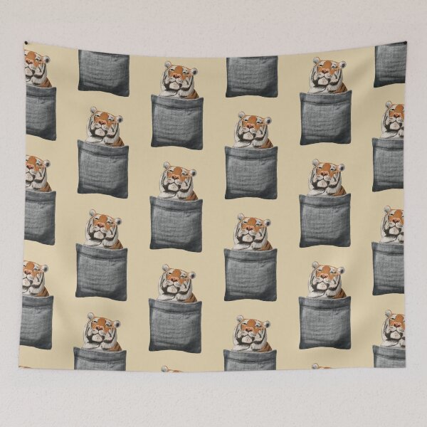 Item preview, Tiger in Pocket designed and sold by Supachet.