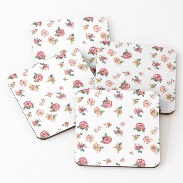 Item preview, Hand-painted floral montage designed and sold by Amber Wicks.