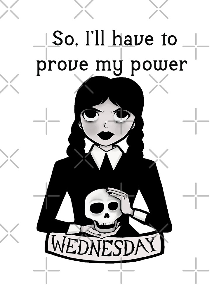 Wednesday Addams Quotes (I AM NOT PERKY) Kids T-Shirt for Sale by  PotluckPrints